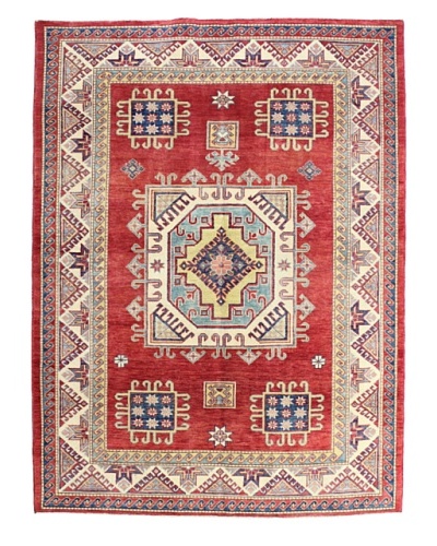 Bashian Pak Shirvan Rug, Rust, 5′ 5″ x 7′ 4″