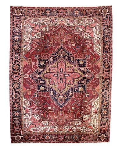 Bashian Herez Rug, Red, 9' 6 x 13' 3