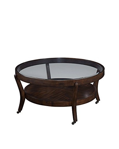 Bassett Mirror Co. Priazzo Round Cocktail Table