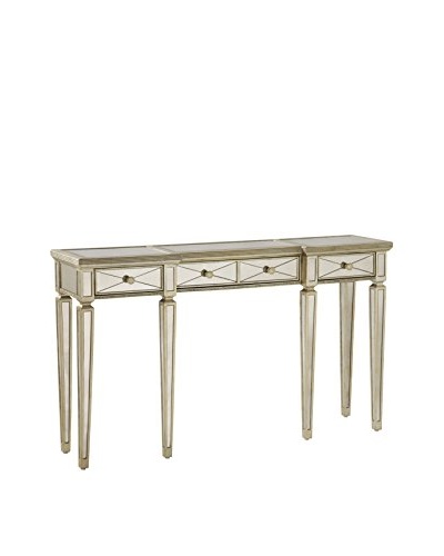 Bassett Mirror Co. Borghese Mirrored Console with Drawers