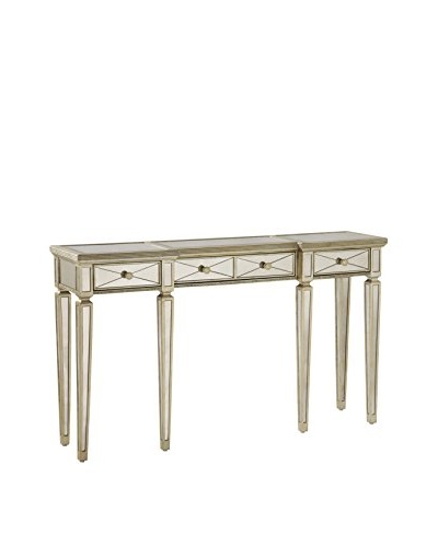 Bassett Mirror Co. Borghese Mirrored Console with Drawers