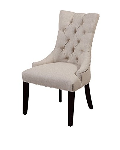 Bassett Mirror Co. Fortnum Tufted Nailhead Parsons Chair