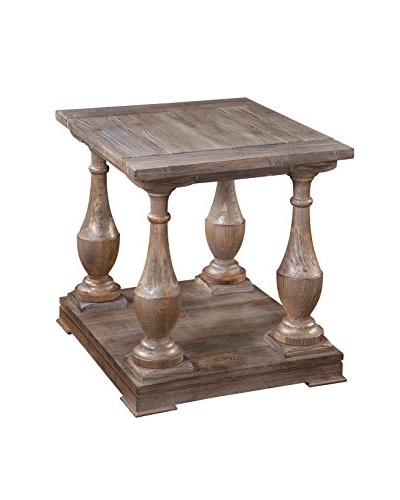 Bassett Mirror Co. Hitchcock Rectangular End Table