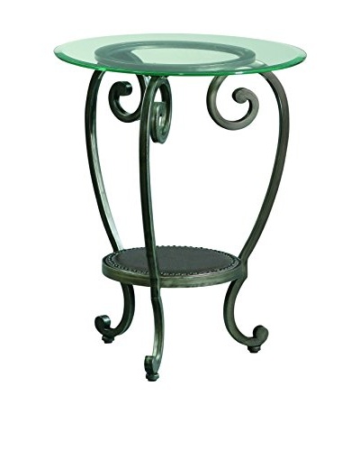 Bassett Mirror Co. Dauphine Round Chairside Table