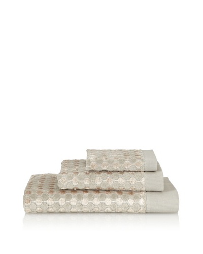 Famous International Art Deco- Dot 3 Piece Towel Set