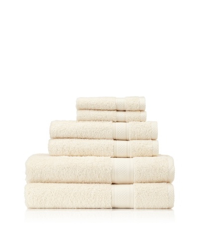Terrisol 6-Piece Egyptian Cotton Bath Towel Set