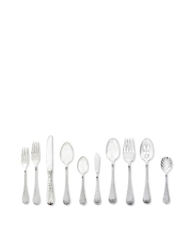 Wallace Continental Hammered 65-Piece Flatware Set