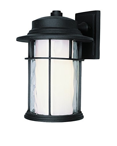 Bel Air Lighting LED 14″ Chimney Wall Lantern, Black