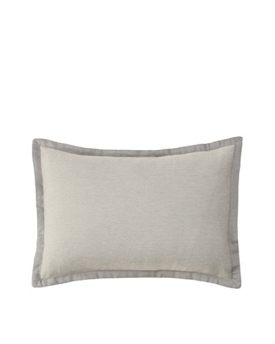 Belle Époque Sky Lace Brilliant Boudoir Pillow, Grey