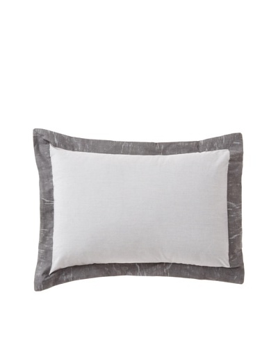 Belle Époque Rainfall Rain Boudoir Pillow, Grey