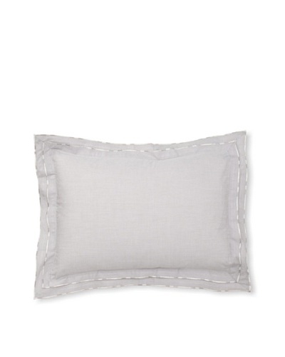 Belle Epoque Flower Wave Boudoir Pillow, Grey, 12x16