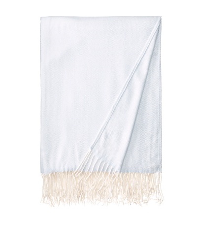 Belle Epoque Diamond Cashmere Touch Throw, Blue, 50 x 70