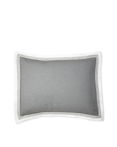 Belle Epoque Horizon Sham [White/Grey]