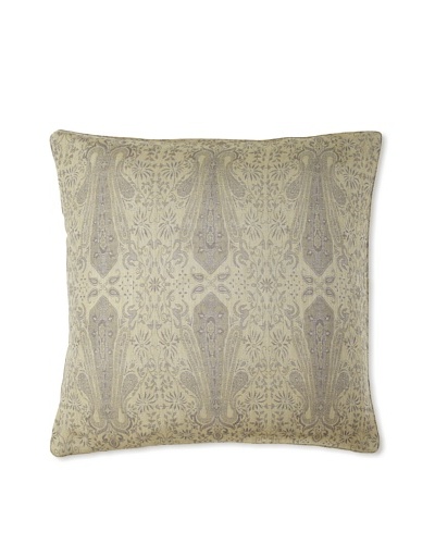 Belle Epoque Floral Paisley Euro Sham, Grey, Euro