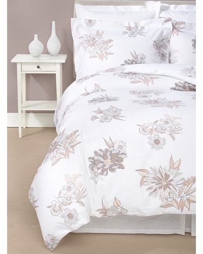 Belle Epoque Linen Flower Duvet Cover Set