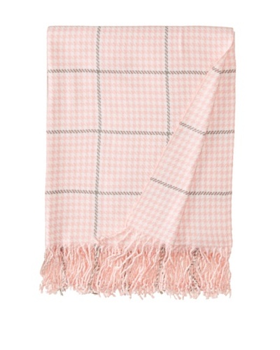 Belle Epoque Houndstooth “Cashmere Touch” Throw