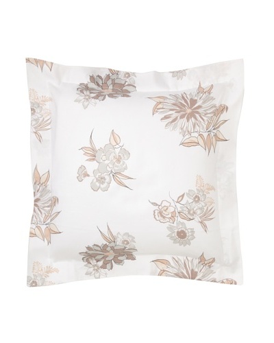 Belle Epoque Linen Flower Euro Sham