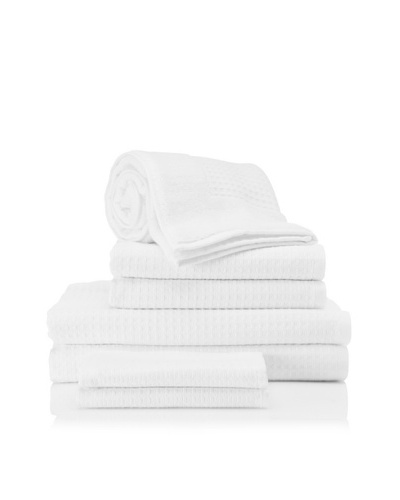 Beltrami Joceline 7-Piece Bath Towel Set, White