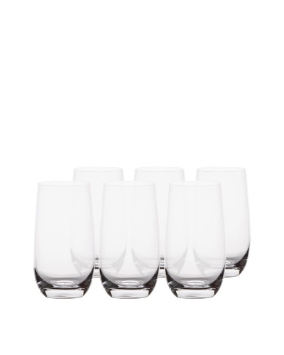 BergHOFF Set of 6 Chateau 16.5-Oz. Hi-Ball Glasses