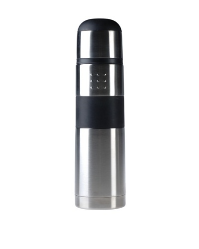 BergHOFF Orion Stainless Steel Thermos, Silver/Black, .8-Qt