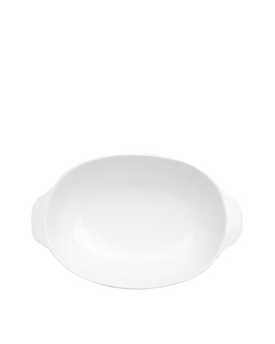 BergHOFF Bianco Oval Baking Dish, 8.75” x 14″