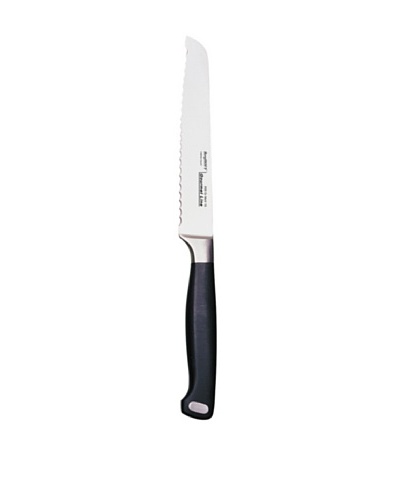BergHOFF Gourmet Line Bread Knife, Black, 5''