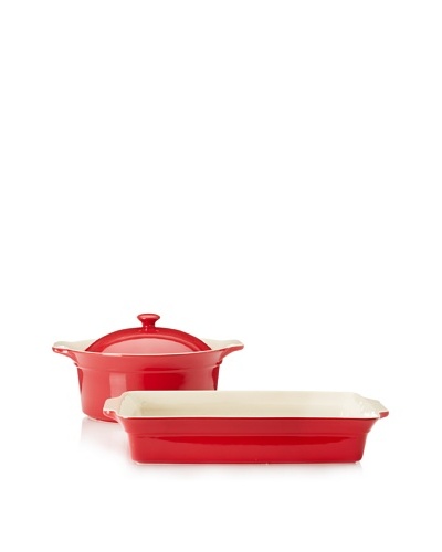 BergHOFF Geminis 3-Piece Bakeware Set, RedAs You See