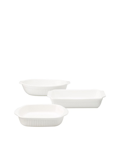BergHOFF Bianco 3-Piece Baking Set, White