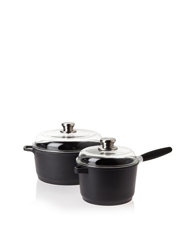 BergHOFF Scala 4-Piece Set:  Deep Saucepan and Stock Pot