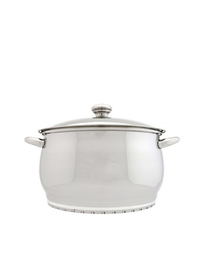 BergHOFF Cosmo 7-Qt. Covered Stock Pot, Silver, 10″As You See