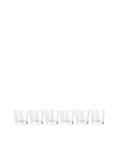 BergHOFF Set of 6 Club Highball Whiskey Glasses, Clear, 335ml  – 11.3oz