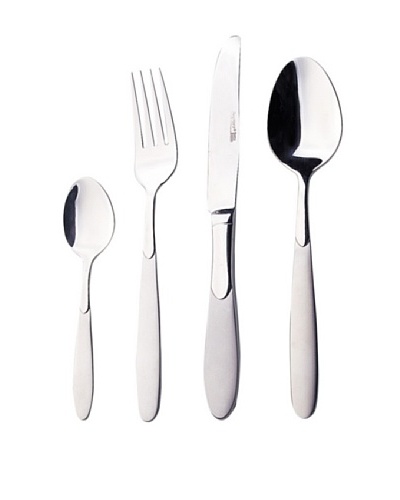 BergHOFF Stella Matte 72-Piece Flatware Set, SilverAs You See