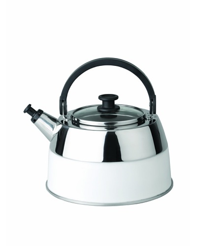 BergHOFF Virgo 2.6-Qt. White Tea Kettle