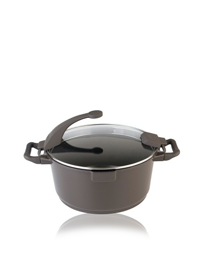 BergHOFF Virgo 5-Qt. Covered Stockpot, Brown/Black