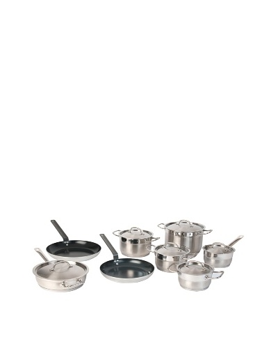 BergHOFF Hotel Line 14-Piece Cookware Set, Silver