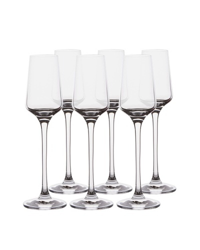 BergHOFF Set of 6 Chateau 3.4Oz. Cordial Glasses