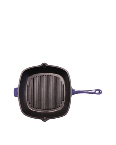 BergHOFF Neo Cast Iron Grill Pan, Purple, 11″