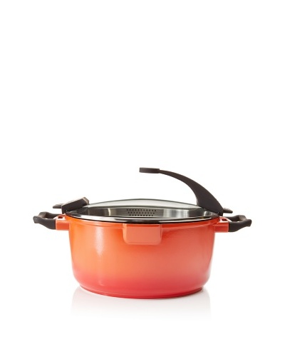 BergHOFF Virgo 7.7-Quart Non-Stick Stock Pot, Red