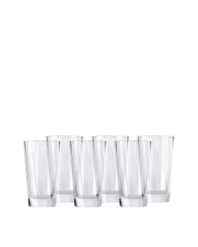 BergHOFF Set of 6 Club Highball Glasses, Clear, 500ml - 17ozAs You See