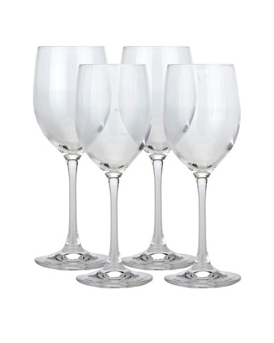 BergHOFF Set of 4 Bistro 8-Oz. White Wine Glasses