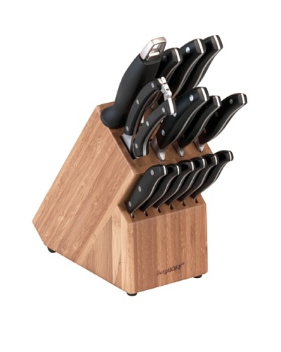 BergHOFF 15-Piece Forged Knife Set with Block