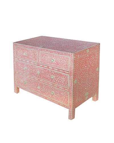 Bethel Bone Inlay Chest, Pink