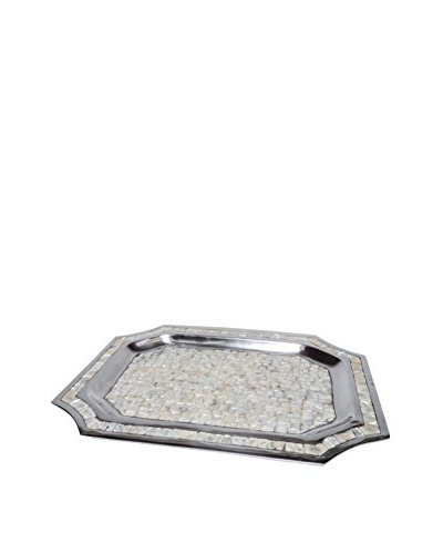 Bethel International Aluminum Tray, Silver