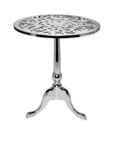 Bethel International Aluminum Table, Silver