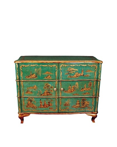 Oriental Danny Decorated Cabinet