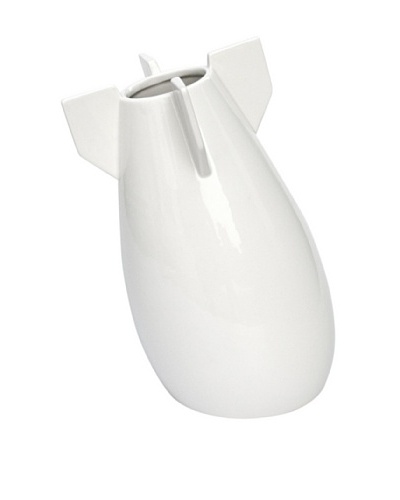 A Peaceful Bomb Vase, White