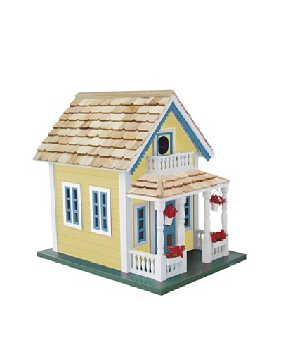 Newburyport Cottage Birdhouse, Yellow