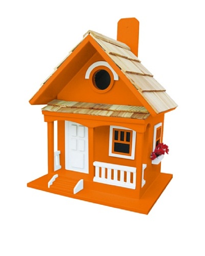Tangerine Cottage Birdhouse