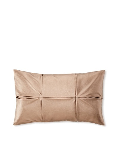 Blissliving Home Society Decorative Pillow, Rose Gold, 12″ x 20″