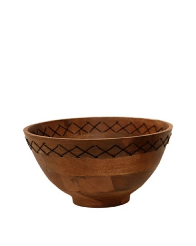 Bliss Studio Burges Wooden Bowl, Large, Natural